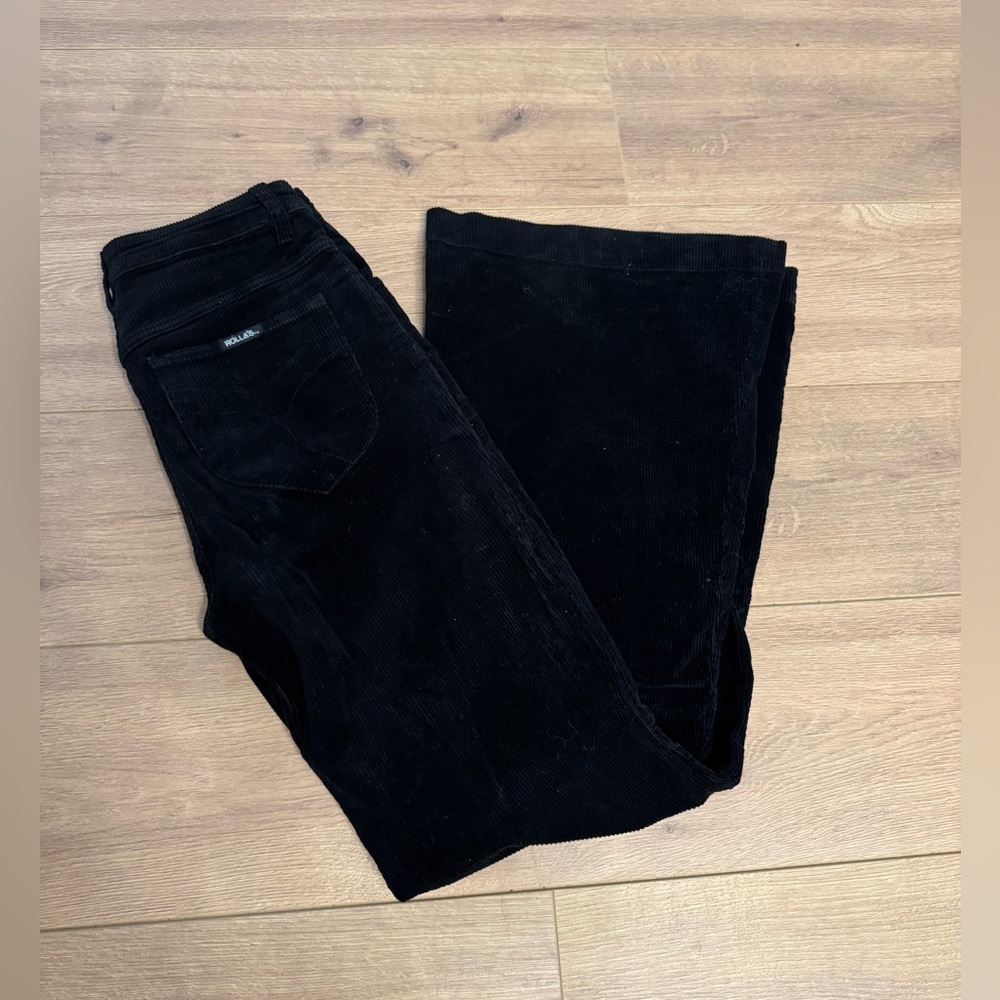 Rolla’s corduroy flare leg pants